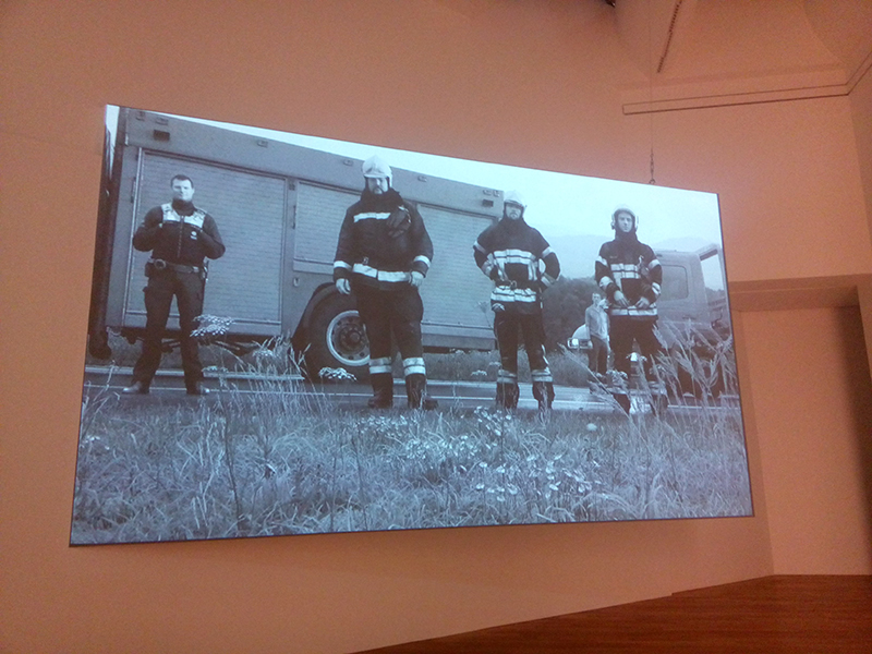 view of the exhibition EchtZEIT, Die Kunst der Langsamkeit, 09.06. - 04.09.2016,  Kunstmuseum Bonn