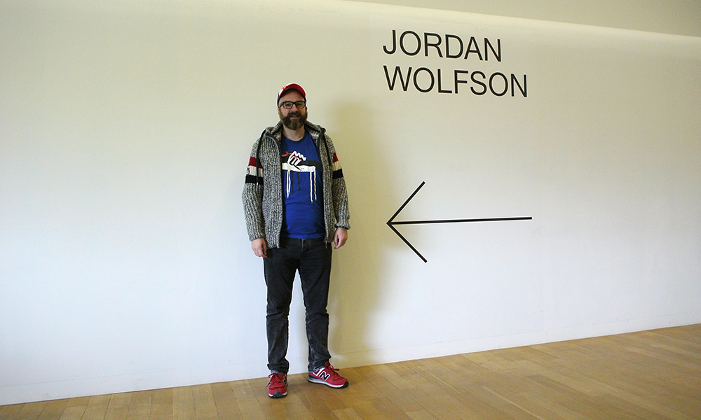 view of the exhibition Jordan Wolfson TRUTH/LOVE, Stedelijk Museum Amsterdam, 27 nov 2016 - 23 apr 2017