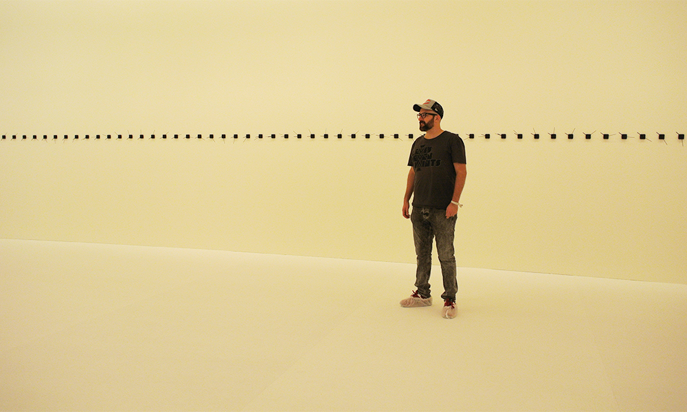 view of the exhibition Cristina Lucas TRADING TRANSCENDENCE, Mudam Luxembourg 08/10/2016 - 14/05/2017